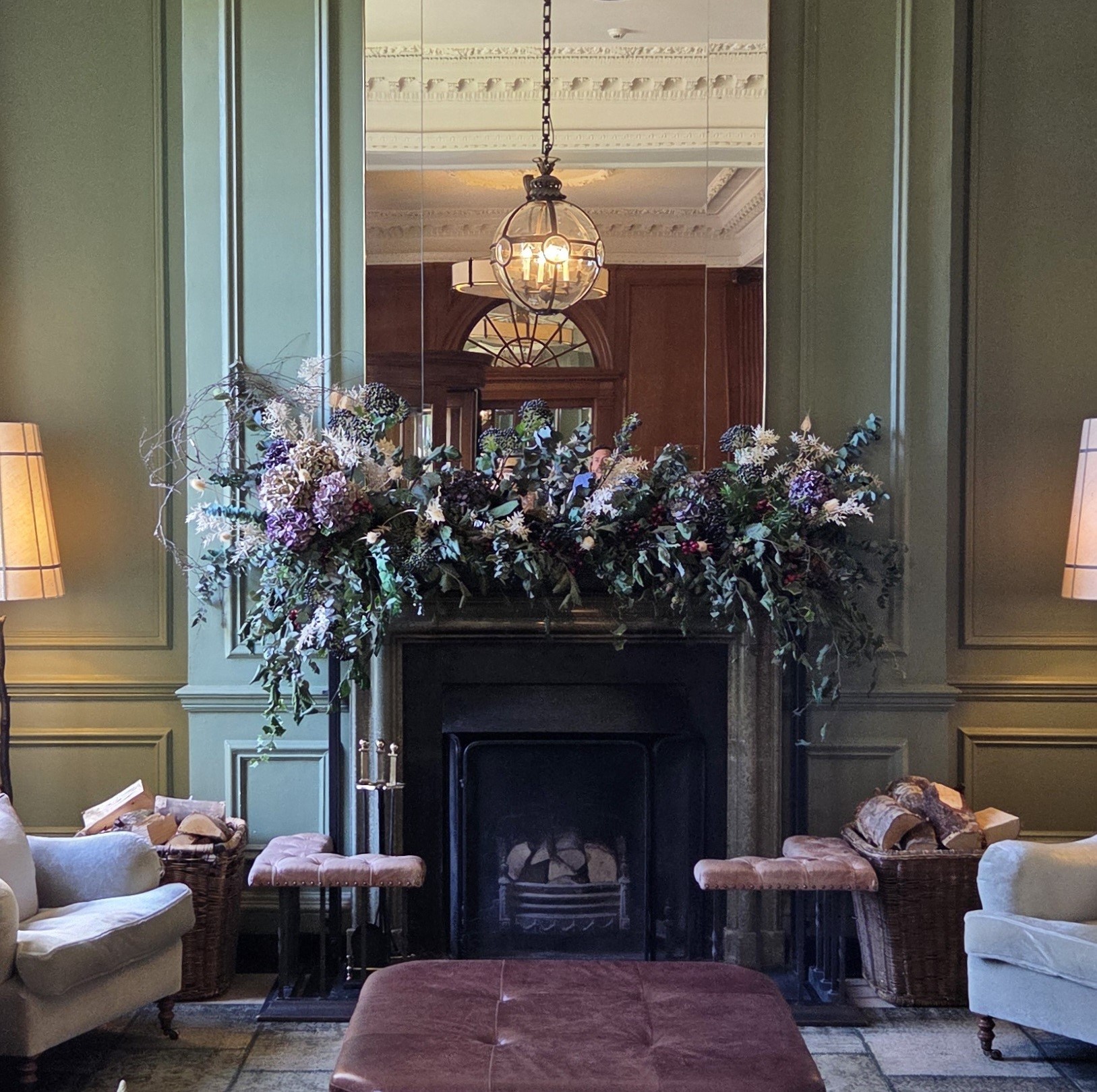 Gleneagles Hotel in Perthshire, luxury hotel in Scotland countryside