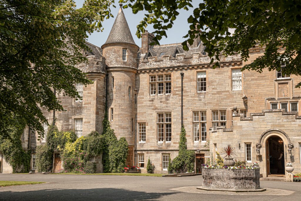 Glenapp Castle in Ayrshire, luxury castle hotel in Scotland